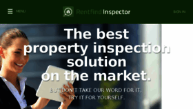 What Rentfindinspector.com.au website looked like in 2018 (5 years ago)