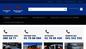 What Razgradnja-vozil.si website looked like in 2018 (5 years ago)