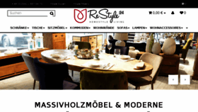 What Restyle24.de website looked like in 2018 (5 years ago)