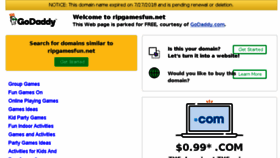 What Ripgamesfun.net website looked like in 2018 (5 years ago)