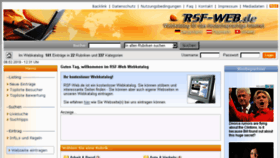 What Rsf-web.de website looked like in 2018 (5 years ago)