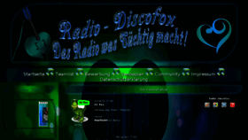 What Radio-discofox.de website looked like in 2018 (5 years ago)
