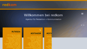 What Redkom.de website looked like in 2018 (5 years ago)