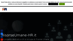 What Risorseumane-hr.it website looked like in 2018 (5 years ago)