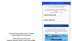 What Reservasi.rshs.or.id website looked like in 2018 (5 years ago)
