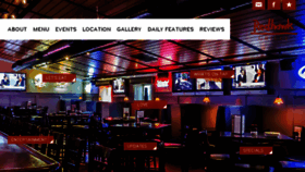 What Redhawkgrille.com website looked like in 2018 (5 years ago)