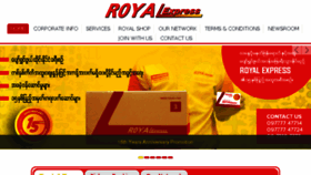 What Royalx.net website looked like in 2018 (5 years ago)