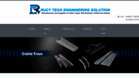 What Rucytech.com website looked like in 2018 (5 years ago)
