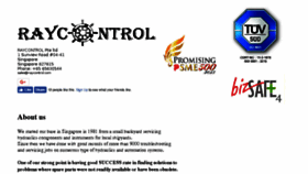 What Raycontrol.com website looked like in 2018 (5 years ago)