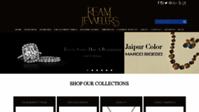What Reamjewelers.com website looked like in 2018 (5 years ago)