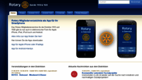 What Rotary.at website looked like in 2018 (5 years ago)