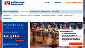What Raiba-beilngries.de website looked like in 2018 (5 years ago)