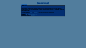 What Randimg.net website looked like in 2018 (6 years ago)
