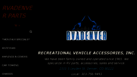 What Rvadenver.com website looked like in 2018 (6 years ago)