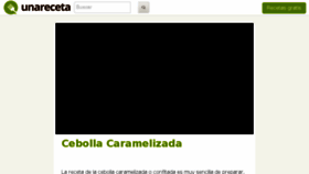 What Recetacebollacaramelizada.com website looked like in 2018 (5 years ago)
