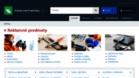 What Reklamnepredmety.sk website looked like in 2018 (5 years ago)