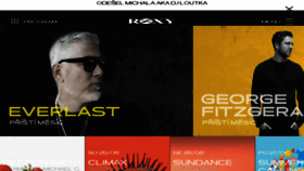 What Roxy.cz website looked like in 2018 (8 years ago)