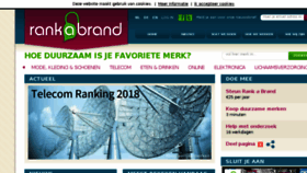What Rankabrand.nl website looked like in 2018 (5 years ago)