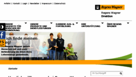 What Regens-wagner.de website looked like in 2018 (5 years ago)