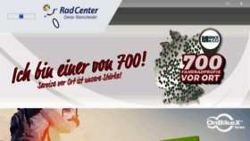 What Radcenter-dm.de website looked like in 2018 (5 years ago)