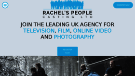 What Rachelspeople.co.uk website looked like in 2018 (5 years ago)
