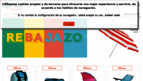 What Rocasa.com.es website looked like in 2018 (5 years ago)