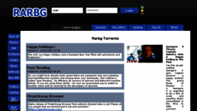 What Rarbgprx.org website looked like in 2018 (5 years ago)