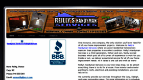 What Reillyshandymanservices.com website looked like in 2018 (5 years ago)