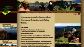 What Ridingbrazil.de website looked like in 2018 (5 years ago)
