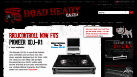 What Roadreadycases.com website looked like in 2018 (5 years ago)