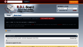What Rdi-board.com website looked like in 2018 (5 years ago)