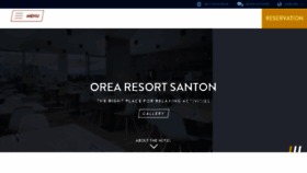 What Resortsanton.cz website looked like in 2018 (5 years ago)