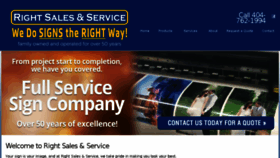 What Rightsalessigns.com website looked like in 2018 (5 years ago)