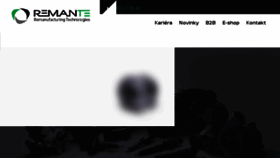 What Remante.com website looked like in 2018 (5 years ago)