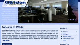 What Rvegaelectronics.com website looked like in 2018 (5 years ago)