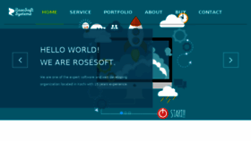 What Rosesoft.org website looked like in 2018 (5 years ago)