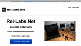 What Rei-labs.net website looked like in 2018 (5 years ago)