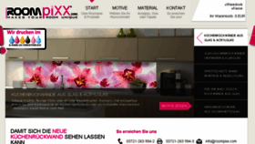 What Roompixx.com website looked like in 2018 (5 years ago)