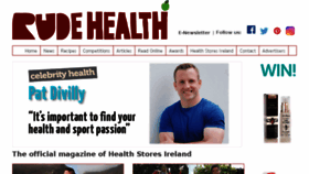 What Rudehealthmagazine.ie website looked like in 2018 (5 years ago)