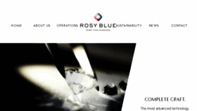 What Rosyblue.com website looked like in 2018 (5 years ago)