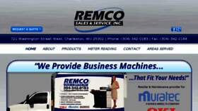 What Remco-sales-service.com website looked like in 2018 (5 years ago)