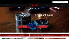 What Red-eye.co.uk website looked like in 2018 (5 years ago)