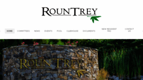 What Rountreyhoa.com website looked like in 2018 (5 years ago)