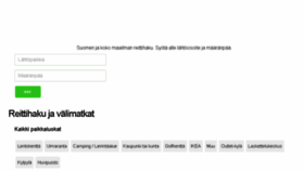 What Reittikartta.net website looked like in 2018 (5 years ago)