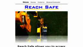 What Reachsafe.ca website looked like in 2018 (5 years ago)