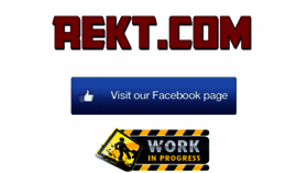 What Rekt.com website looked like in 2018 (5 years ago)