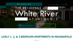 What Residenceatwhiteriver.com website looked like in 2018 (5 years ago)