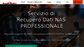 What Recupero-dati-nas-raid5.it website looked like in 2018 (5 years ago)