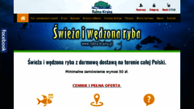 What Rybna-kraina.pl website looked like in 2018 (5 years ago)