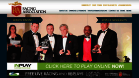 What Racingassociation.co.za website looked like in 2018 (5 years ago)